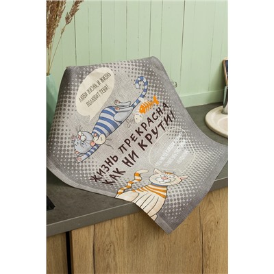 Натали Полотенце Полотенце Кошачьи тайны