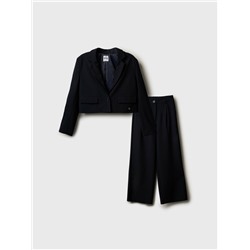 Костюм текстильный для девочек: брюки, пиджак