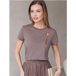 VILATTE Футболка D49.135