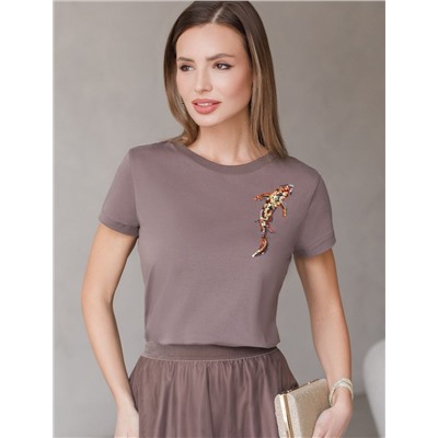 VILATTE Футболка D49.135