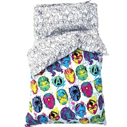 Постельное бельё 1.5-спальное «Этель. Супер-герои», поплин