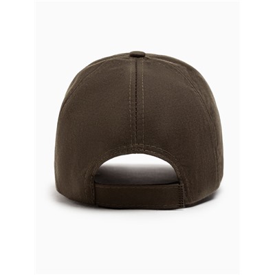 Бейсболка мужская однотонная MINAKU, размер 58, зелёная