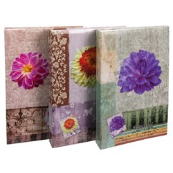 Фотоальбом 10х15 на 300 фотографий С-46300L Цветочная коллекция-12 (32421) PLATINUM
