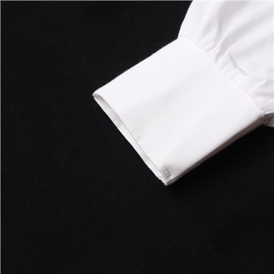 Джемпер для девочки школьный, цвет чёрный, рост 122 см