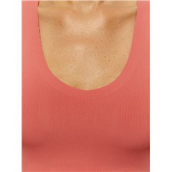 Omsa Топ 4. OmD 1143B Invisible Ribana Майка "Топ" женская (кроп-топ на широких бретелях с вкладышами), PA