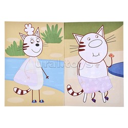 Книга три кота Приклей-ка " Осьминожка "