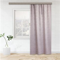 Штора портьерная Witerra «Инфини», 135×260 см, жаккард, розовая