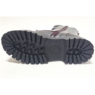 C556-050 бордо Ботинки зима женские (36-41)/10