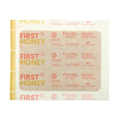 First Honey, Manuka Dressings, 6 Adhesive Bandages
