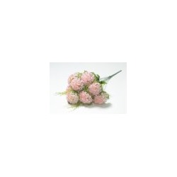 Искусственные цветы, Ветка в букете шафран 9 голов (1010237) микс