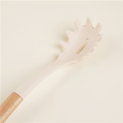 Ложка для спагетти SL Home, 33.5×7×5 см, бежевая