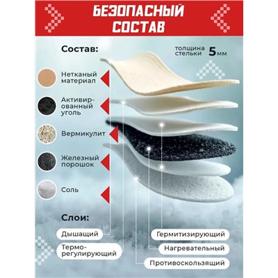 61216 Стельки самонагревающиеся