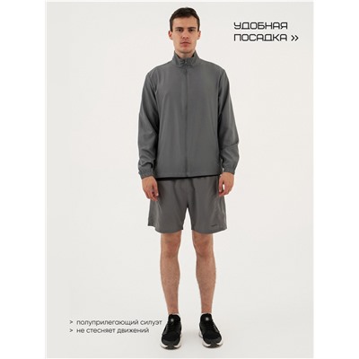 Ветровка мужская Resport, р. 50, цвет серый, спортивная
