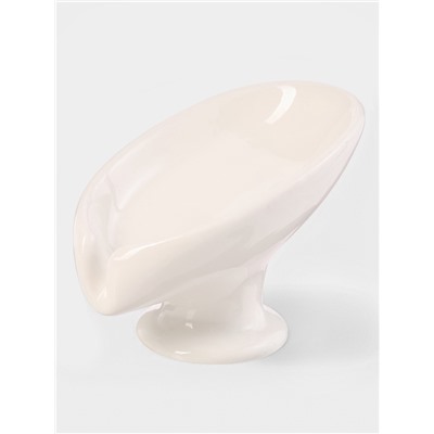 Мыльница Essence, керамика, белая
