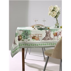Набор кухонный «Этель» Olivia, скатерть 110×145±3 см, салфетки 40×40 см-4 шт., 100% хлопок