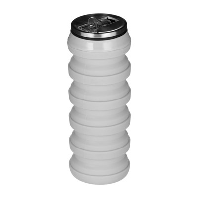 Бутылка для воды складная, 500 мл, силиконовая