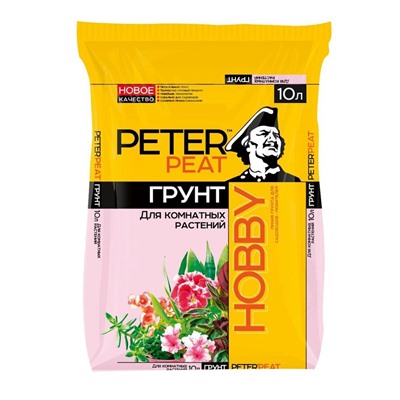 Грунт для Комнатных растений PETER PEAT линия «Хобби», 10 л