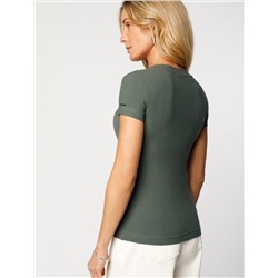 VILATTE Футболка D49.065