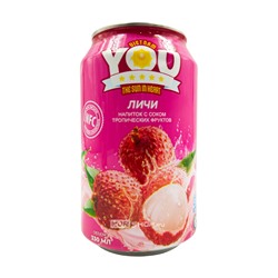 Напиток негазированный с соком личи You Vietnam, Вьетнам, 330 мл Акция