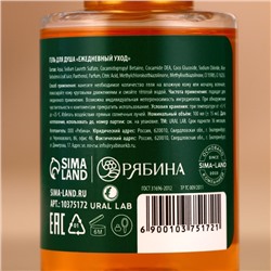 Гель для душа Happy New Year, набор 4×100 мл, URAL LAB