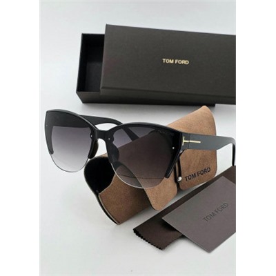 Набор женские солнцезащитные очки, коробка, чехол + салфетки #22881426