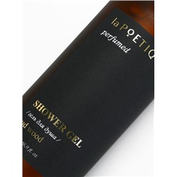 Гель для душа парфюмированный laPOETIQUE, 500 мл, аромат Oud wood