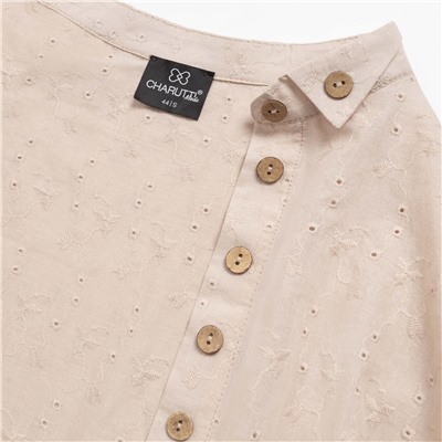 Рубашка из 100% хлопка, Дивная смелость (beige)