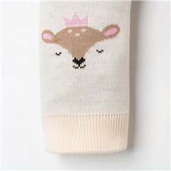 Костюм для девочки вязаный «Крошка Я» Cutie, рост 68-74 см, бежевый