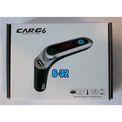 Авто Bluetooth FM модулятор CarG6