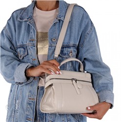 Сумка женская кожаная 6419BD cream Baidou в Новосибирске