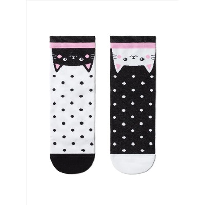 Conte elegant Носки HAPPY c рисунками "Котики"