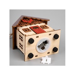 Подвеска световая «Дом охотника», 9×5.5×10 см, 1 LED, от батареек AG10×3, свечение тёплое белое