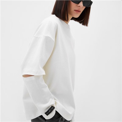 Лонгслив MIST: Base, размер L-XL, молочный