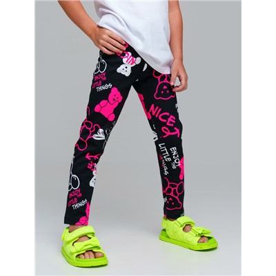 Брюки трикотажные для девочек (легинсы)