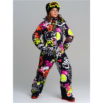 Комбинезон текстильный с полиуретановым покрытием для девочек