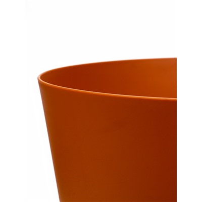 Горшок для цветов «Гранд», 15 л, d=29.5 см, h=31 см, пластиковый, с прикорневым поливом, коричневый