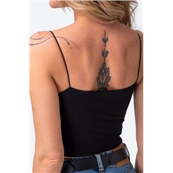 Женский кроп-топ из вискозы Happyfox