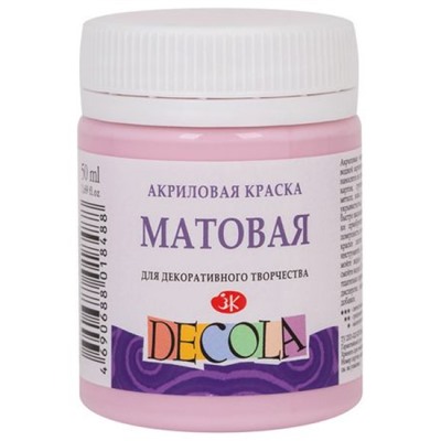 Акриловая краска матовая "Декола" 50мл Сакура 14328370 Невская палитра