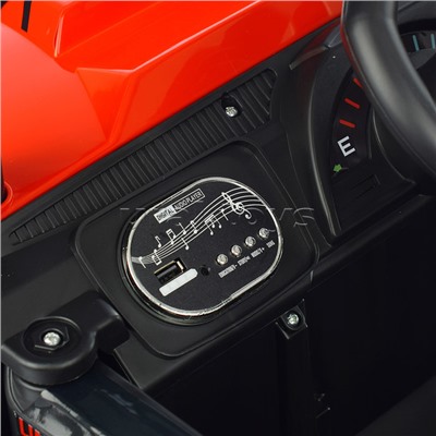 Электромобиль "Спорт" на аккумуляторе, в коробке (красный)