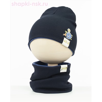03-7-CT Комплект (шапка+снуд) (46-48)