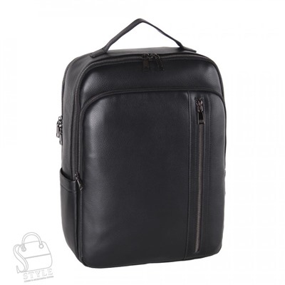 Рюкзак мужской кожаный 131419-159H black Heanbag