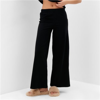 Пижама женская (футболка, брюки) KAFTAN Gussi, размер 40-42, чёрная