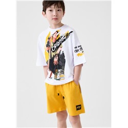 Комплект трикотажный для мальчиков: фуфайка (футболка), шорты