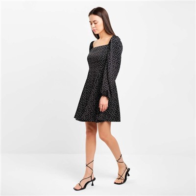 Платье мини женское MIST, размер 44, чёрное