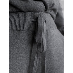 Прямые брюки из пряжи с кашемиром