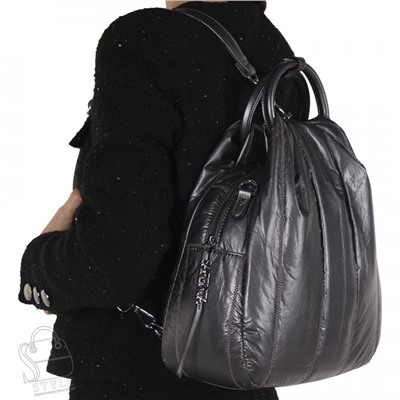 Рюкзак женский 69091-5 silver gray Velina Fabbiano-Safenta