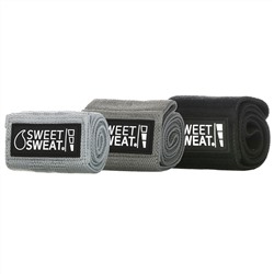 Sports Research, Sweet Sweat Hip Bands, Gray, 3 Bands
