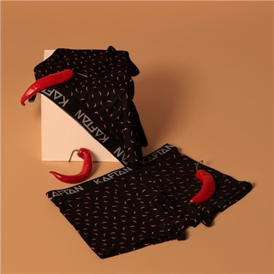 Трусы мужские KAFTAN Hot Stop, 2 шт., размер 56