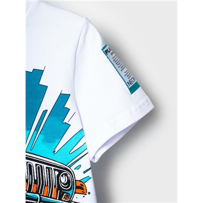 Комплект трикотажный для мальчиков: фуфайка (футболка), брюки