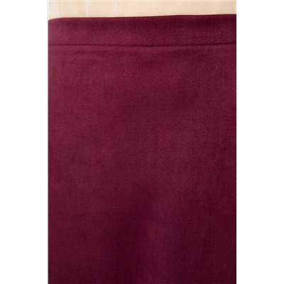 Юбка макси Алана (бордовая) Ю14254-6М